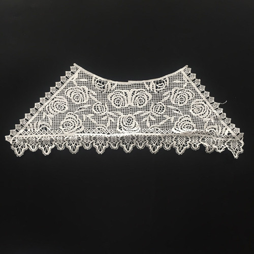 Milk Silk Collar Applique Embroidery Neck Lace Designs