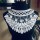 Milk Silk Neck Lace Embroidery Neckline Lace Collar For Clothes