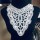 2019 new arrival pearl beaded embroidery lace collar ladies