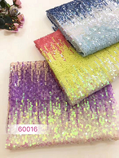 2019 new style fashion popular elegant sequin lace fabric mesh