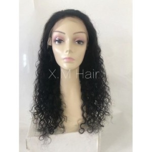 Black Color Lace Human Hair Wig NO.3