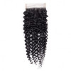 Kinky Curly Lace Closure One Bundle Deal