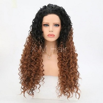 Synthetic Lace Front Wig With Natural Hairline NO.7