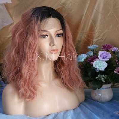 Synthetic Lace Front Wig With Natural Hairline NO.8