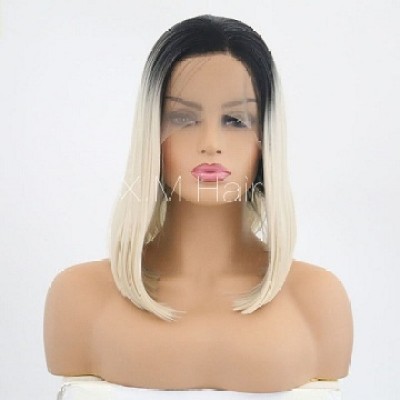 Synthetic Lace Front Wig With Natural Hairline NO.46