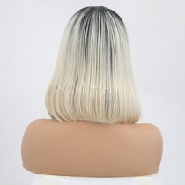 Synthetic Lace Front Wig With Natural Hairline NO.46