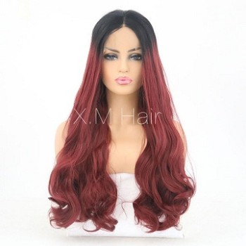 Synthetic Lace Front Wig With Natural Hairline NO.63