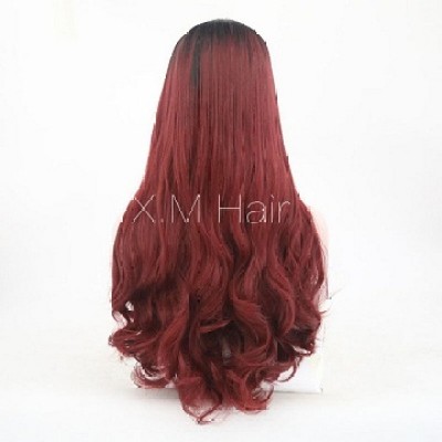 Synthetic Lace Front Wig With Natural Hairline NO.63