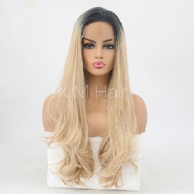 Synthetic Lace Front Wig With Natural Hairline NO.77
