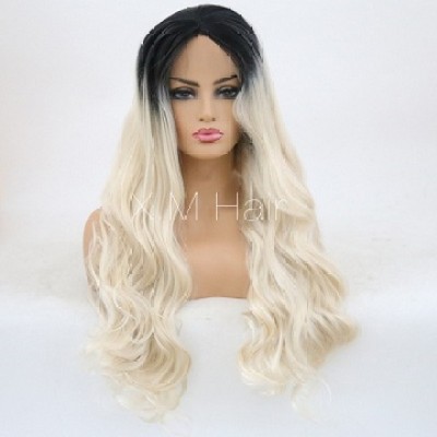 Synthetic Lace Front Wig With Natural Hairline NO.81