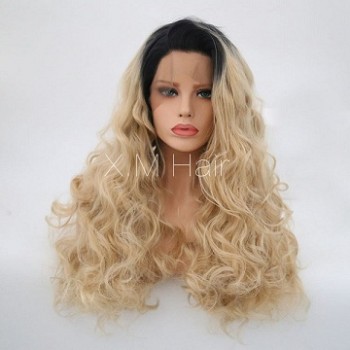 Synthetic Lace Front Wig With Natural Hairline NO.98