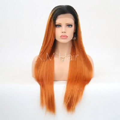 Synthetic Lace Front Wig With Natural Hairline NO.100