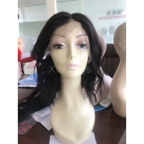 Black Color lace front Human Hair Wig NO.10