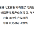 浙江孚诺林化工新材料有限公司高性能聚四氟乙烯树脂研发及产业化项目、年产5000吨氟橡胶生产线项目非重大变动论证报告
