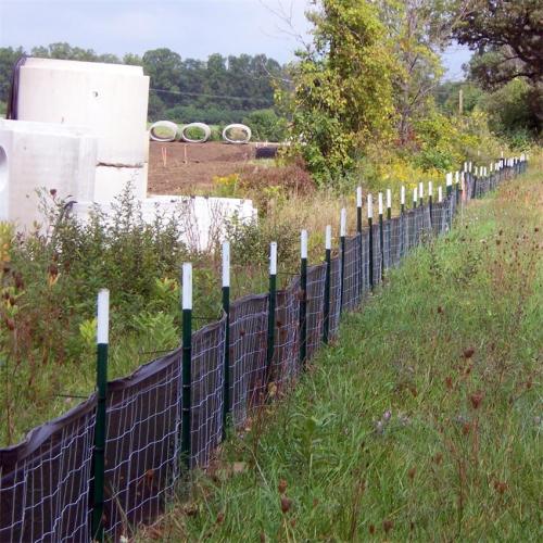 Wire Backed Silt Fence