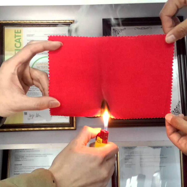 What is the Flame Retardant Level of our Tarpaulin Fabric?