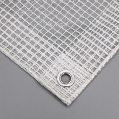 Clear Leno Poly Tarp