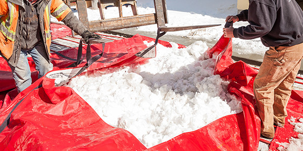 Snow Lifting Tarp