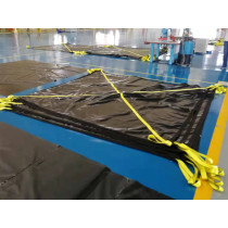 Snow Removal Tarp | Snow Lifting Tarps for Construction Sites 20'x20' and 25'x25'