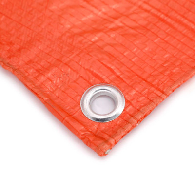 Orange Color PE Tarpaulin 70gsm to 90gsm PE Tarpaulin for Dubai Market