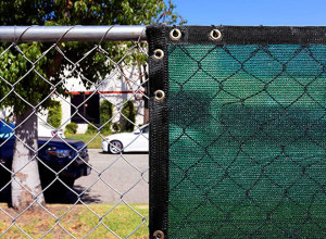 80% Blockage PVC Coated Mesh Privacy Fence Vinyl Windscreen Tarpaulin