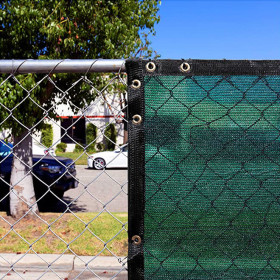 80% Blockage PVC Coated Mesh Privacy Fence Vinyl Windscreen Tarpaulin