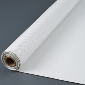 High Strength Tensile PVC Membrane for Architectural Textile facades with 1300D 30x30