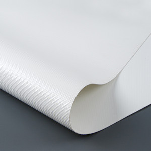 High Strength Tensile PVC Membrane for Architectural Textile facades with 1300D 30x30