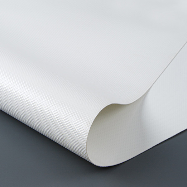 High Strength Tensile PVC Membrane for Architectural Textile facades with 1300D 30x30