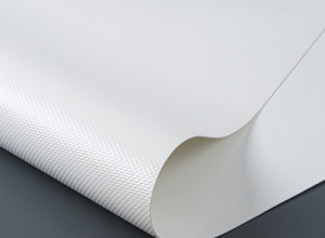 High Strength Tensile PVC Membrane for Architectural Textile facades with 1300D 30x30