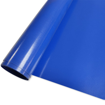 12oz 14oz 420gsm to 480gsm Light-duty waterproof PVC Knife Coated Fabric for Truck cover
