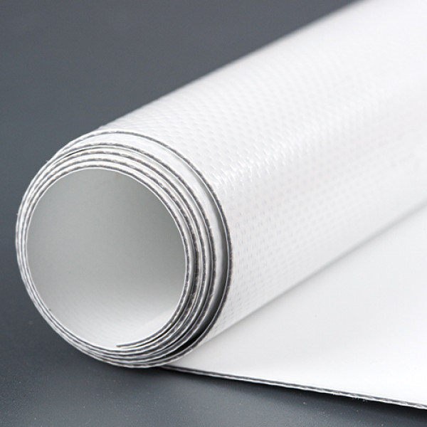 One Sides Lacquered 800gsm PVC Coated Polyester Fabric with Blockout for Tent Roofing