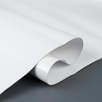 One Sides Lacquered 800gsm PVC Coated Polyester Fabric with Blockout for Tent Roofing