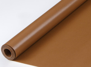 500 gsm PVC Coated Canvas With Glossy Surface for Truck Cover  | Brown Beige Black Orange Color