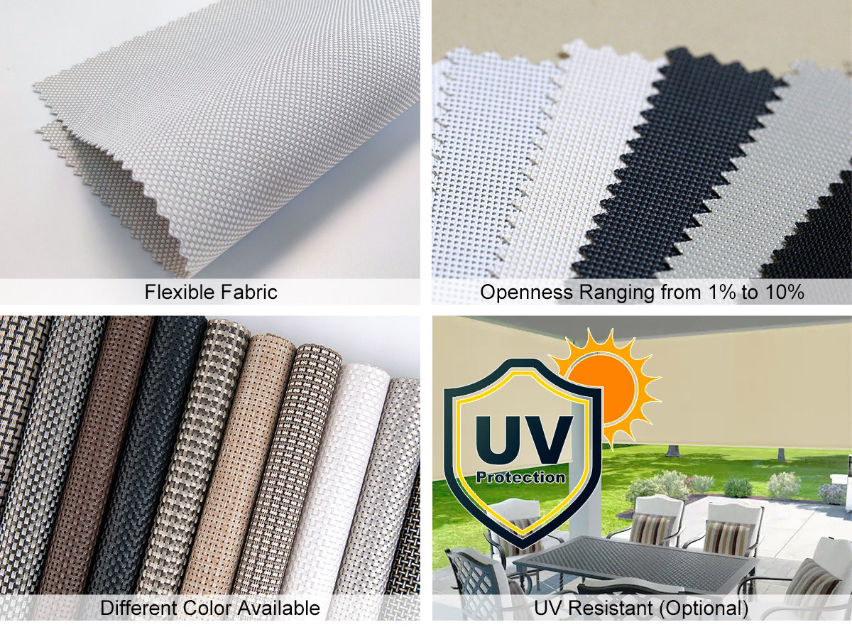 PVC Mesh Sun Screen Fabric 9