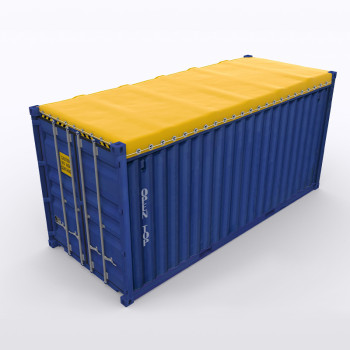 20' 40' Shipping Container Covers for Open Top Containers