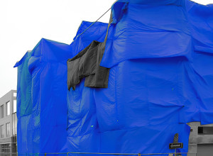 Blue Color 3mm - 6mm Concrete Curing Blanket