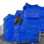 Blue Color 3mm - 6mm Concrete Curing Blanket