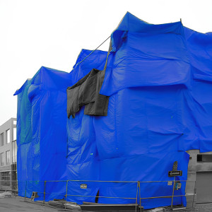 Blue Color 3mm - 6mm Concrete Curing Blanket