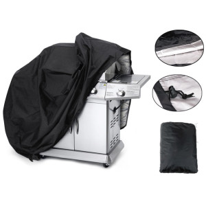 Customize Black Tear-Waterproof BBQ Covers with Anti-UV Outdoor Use