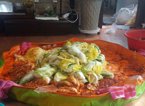 Korea Kimchi Making Mat