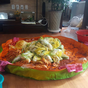 Korea Kimchi Making Mat