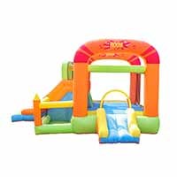 Hot Popular Top Quality Custom Nylon Frabric Inflatable Bouncer with Slide Manufacturer China