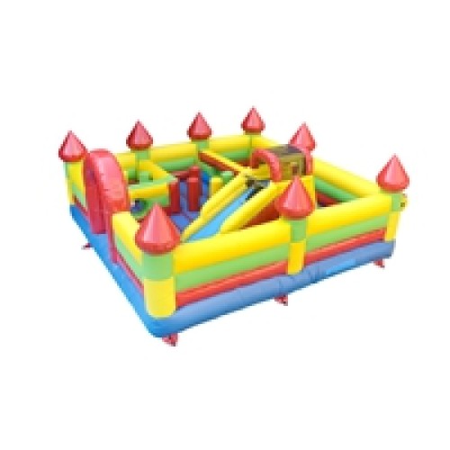 S068A 100% Full Test Hot Sale Custom Design Oxford Fabric Inflatable Vagina Slide Supplier in China