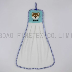 モコル刺繍ドレスタオル　柴犬