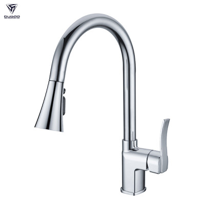 OUBAO Flexible Movable Pull Down Sprayer Kitchen Faucet Tap