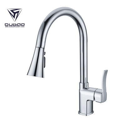 Flexible Movable Pull Down Sprayer Kitchen Faucet Tap