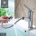 OUBAO Traditional Deck Mounted Single Lever Chrome Basin Mixer