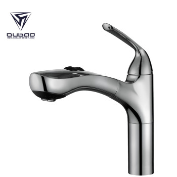 OUBAO Kitchenaid Hot Cold Water Sink Mixer Taps in Brushed Nickel