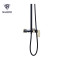 OUBAO Black And Golden Shower Panel Waterfall Rain Shower Faucet